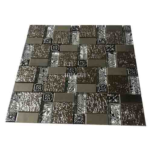 Rustic Panel Wood Mosaic factory   HG-WT001