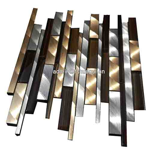 Rustic Panel Wood Mosaic factory   HG-WT001