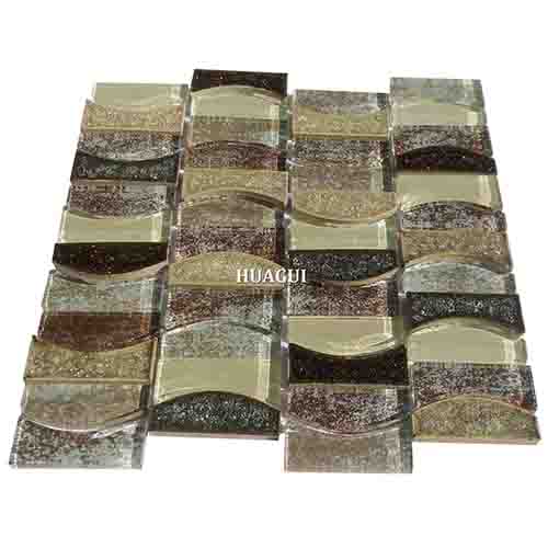 Rustic Panel Wood Mosaic factory   HG-WT001