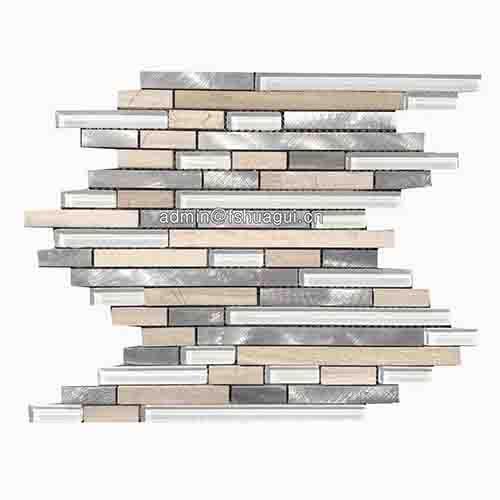 Rustic Panel Wood Mosaic factory   HG-WT001