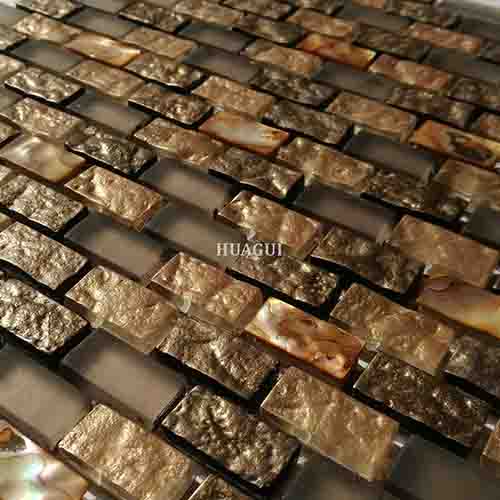 Rustic Panel Wood Mosaic factory   HG-WT001