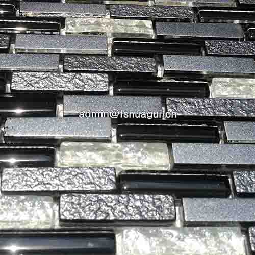 Rustic Panel Wood Mosaic factory   HG-WT001