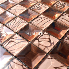 Rustic Panel Wood Mosaic factory   HG-WT001