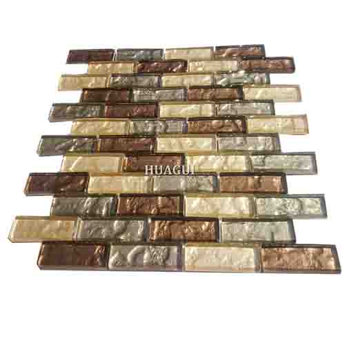 Rustic Panel Wood Mosaic factory   HG-WT001