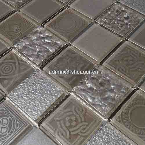Rustic Panel Wood Mosaic factory   HG-WT001