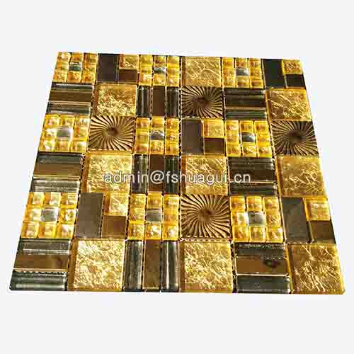 Rustic Panel Wood Mosaic factory   HG-WT001