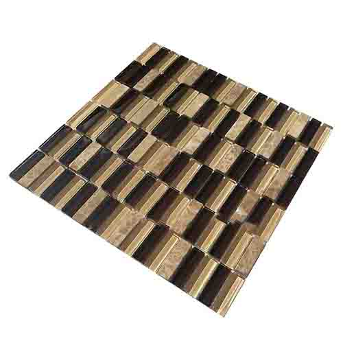 Rustic Panel Wood Mosaic factory   HG-WT001