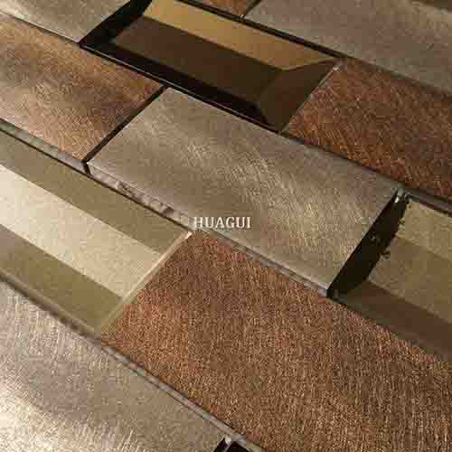 Rustic Panel Wood Mosaic factory   HG-WT001
