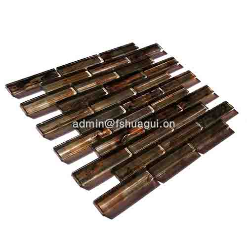 Rustic Panel Wood Mosaic factory   HG-WT001