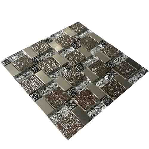 Rustic Panel Wood Mosaic factory   HG-WT001