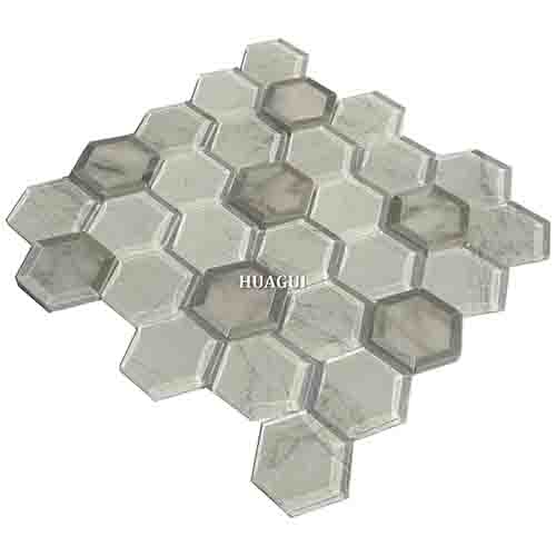 Rustic Panel Wood Mosaic factory   HG-WT001
