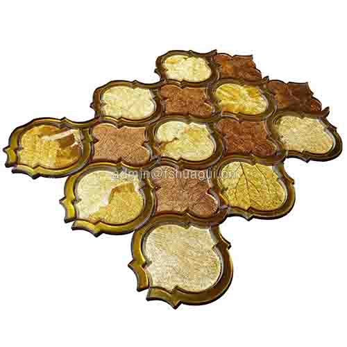 Rustic Panel Wood Mosaic factory   HG-WT001
