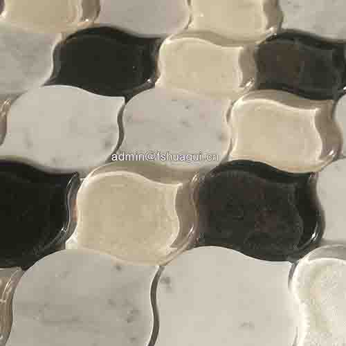 Rustic Panel Wood Mosaic factory   HG-WT001