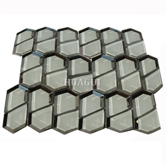 Rustic Panel Wood Mosaic factory   HG-WT001