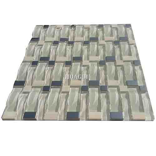 Rustic Panel Wood Mosaic factory   HG-WT001