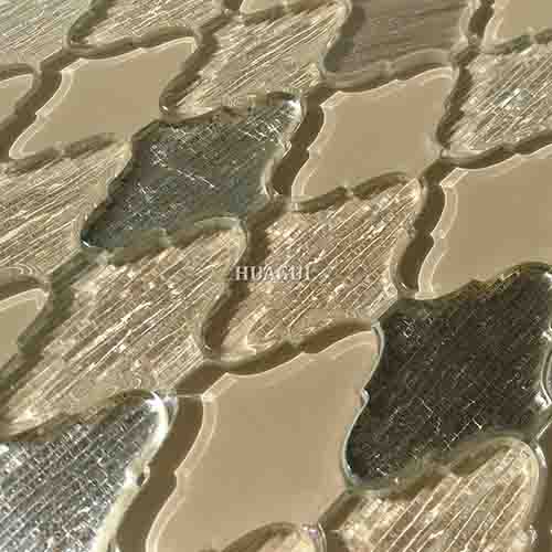 Rustic Panel Wood Mosaic factory   HG-WT001
