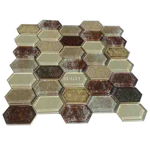 Rustic Panel Wood Mosaic factory   HG-WT001