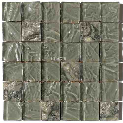 Rustic Panel Wood Mosaic factory   HG-WT001