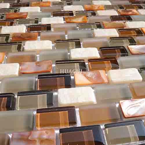 Rustic Panel Wood Mosaic factory   HG-WT001