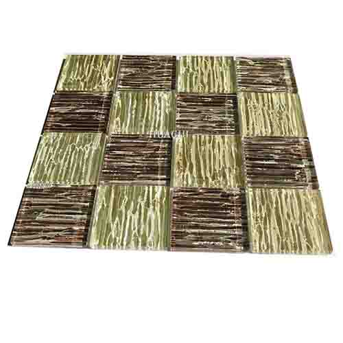 Rustic Panel Wood Mosaic factory   HG-WT001