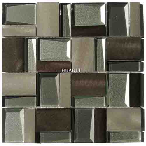 Rustic Panel Wood Mosaic factory   HG-WT001