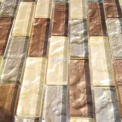 Rustic Panel Wood Mosaic factory   HG-WT001