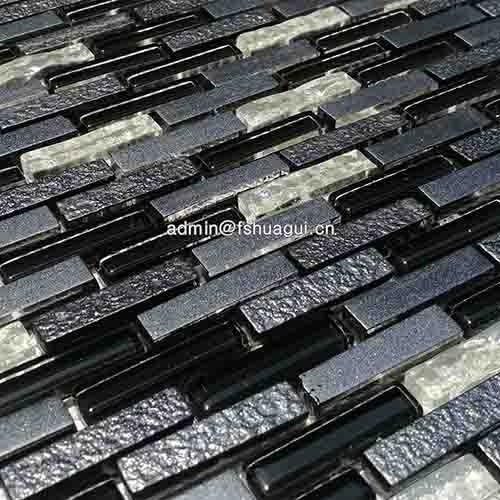 Rustic Panel Wood Mosaic factory   HG-WT001