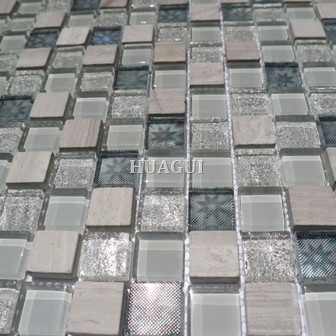 Rustic Panel Wood Mosaic factory   HG-WT001