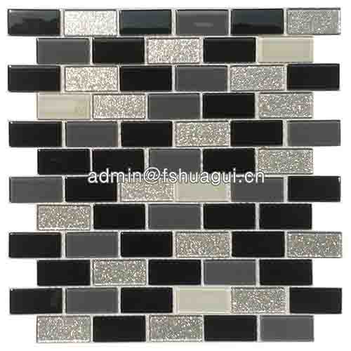 Rustic Panel Wood Mosaic factory   HG-WT001