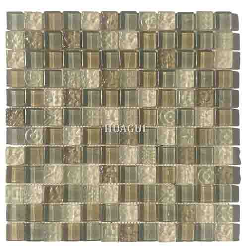 Rustic Panel Wood Mosaic factory   HG-WT001