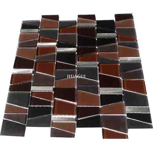 Rustic Panel Wood Mosaic factory   HG-WT001