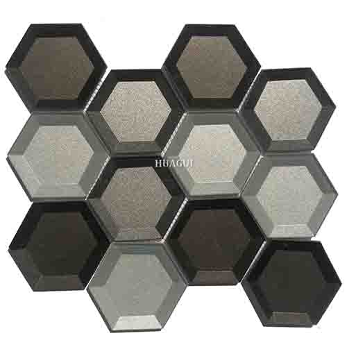Rustic Panel Wood Mosaic factory   HG-WT001