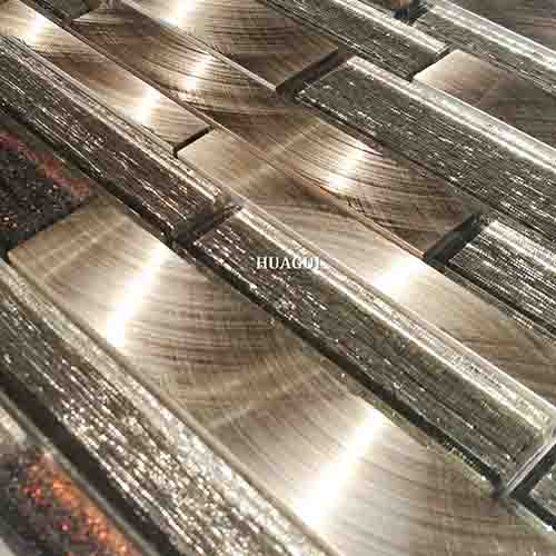 Rustic Panel Wood Mosaic factory   HG-WT001