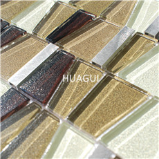 Rustic Panel Wood Mosaic factory   HG-WT001