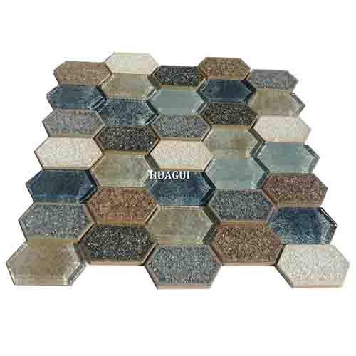 Rustic Panel Wood Mosaic factory   HG-WT001