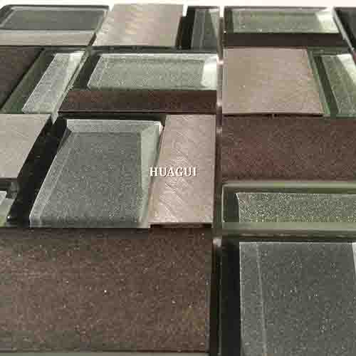 Rustic Panel Wood Mosaic factory   HG-WT001