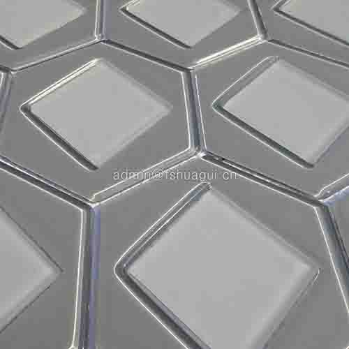 Rustic Panel Wood Mosaic factory   HG-WT001
