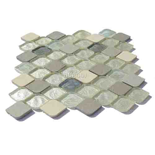 Rustic Panel Wood Mosaic factory   HG-WT001