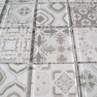 Rustic Panel Wood Mosaic factory   HG-WT001