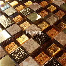 Rustic Panel Wood Mosaic factory   HG-WT001