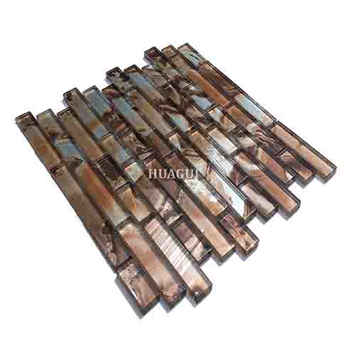 Rustic Panel Wood Mosaic factory   HG-WT001