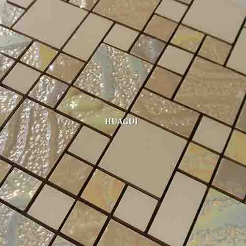Rustic Panel Wood Mosaic factory   HG-WT001
