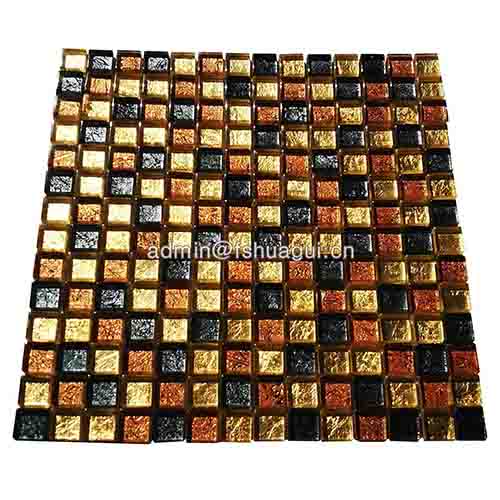 Rustic Panel Wood Mosaic factory   HG-WT001