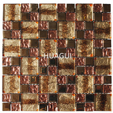 Rustic Panel Wood Mosaic factory   HG-WT001