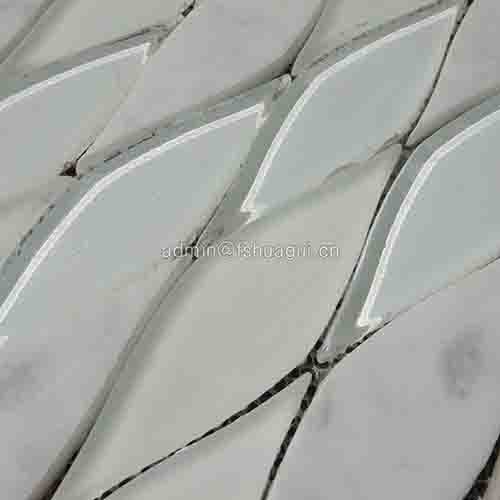 Rustic Panel Wood Mosaic factory   HG-WT001