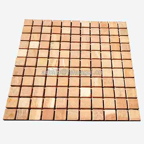 Rustic Panel Wood Mosaic factory   HG-WT001