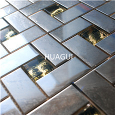 Rustic Panel Wood Mosaic factory   HG-WT001