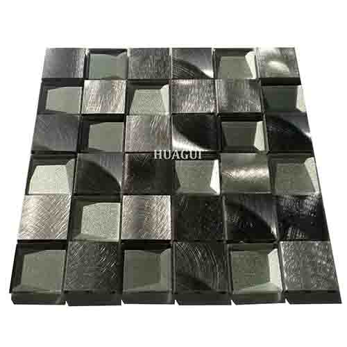 Rustic Panel Wood Mosaic factory   HG-WT001