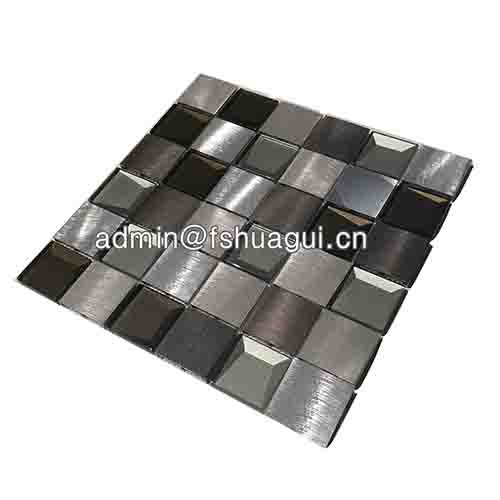 Rustic Panel Wood Mosaic factory   HG-WT001
