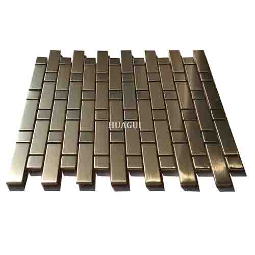 Rustic Panel Wood Mosaic factory   HG-WT001